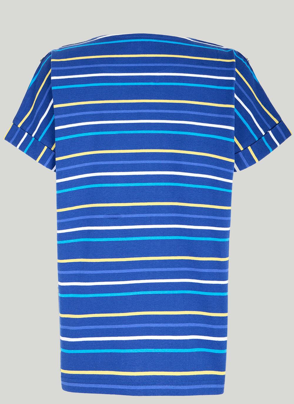  Pure Cotton Stripe T-Shirt