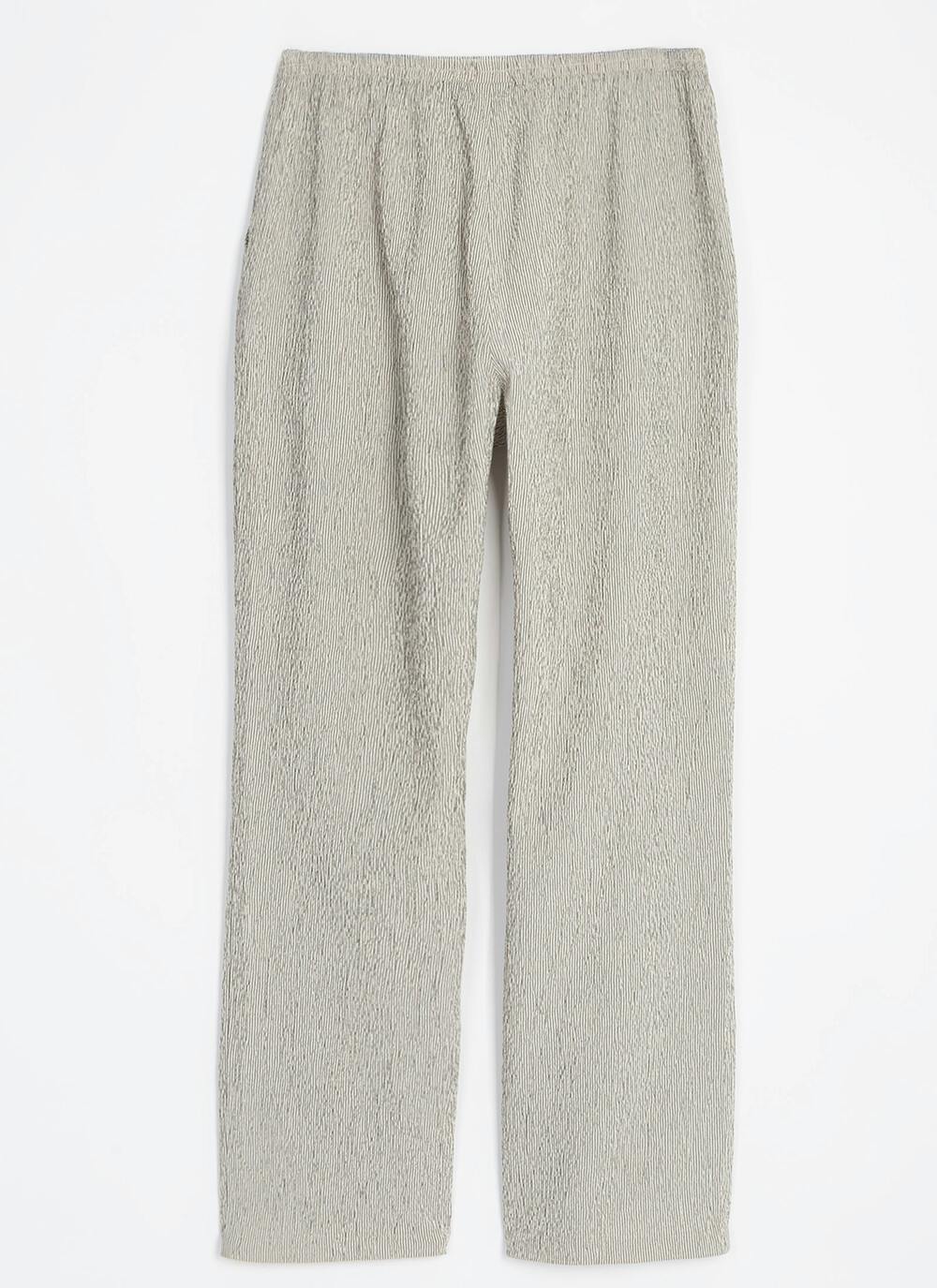  Pull On Crinkle Texture Trouser
