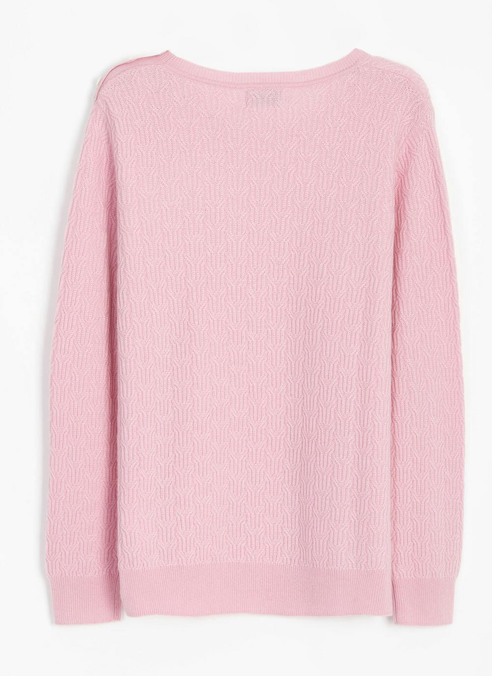  Cashmere Textured Jumper