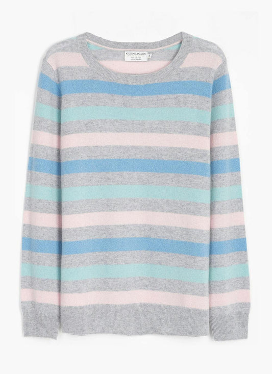  Cashmere Stripe Jumper