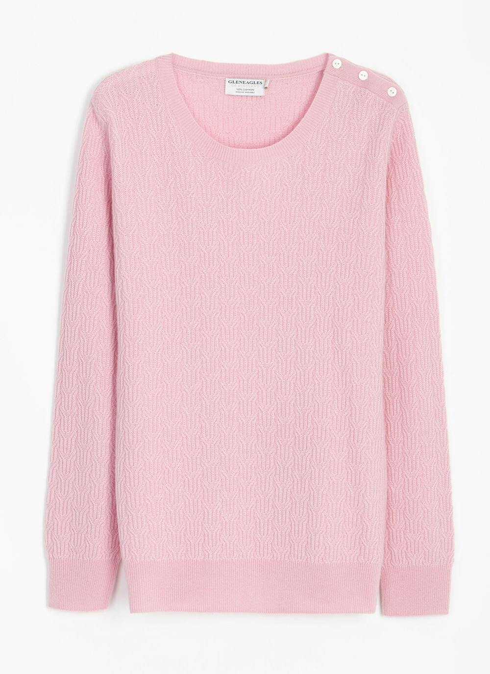 Cashmere Textured Jumper
