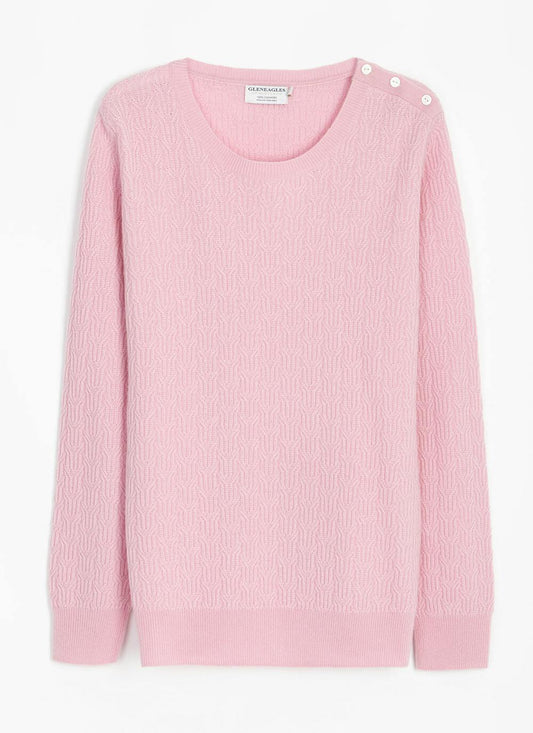  Cashmere Textured Jumper