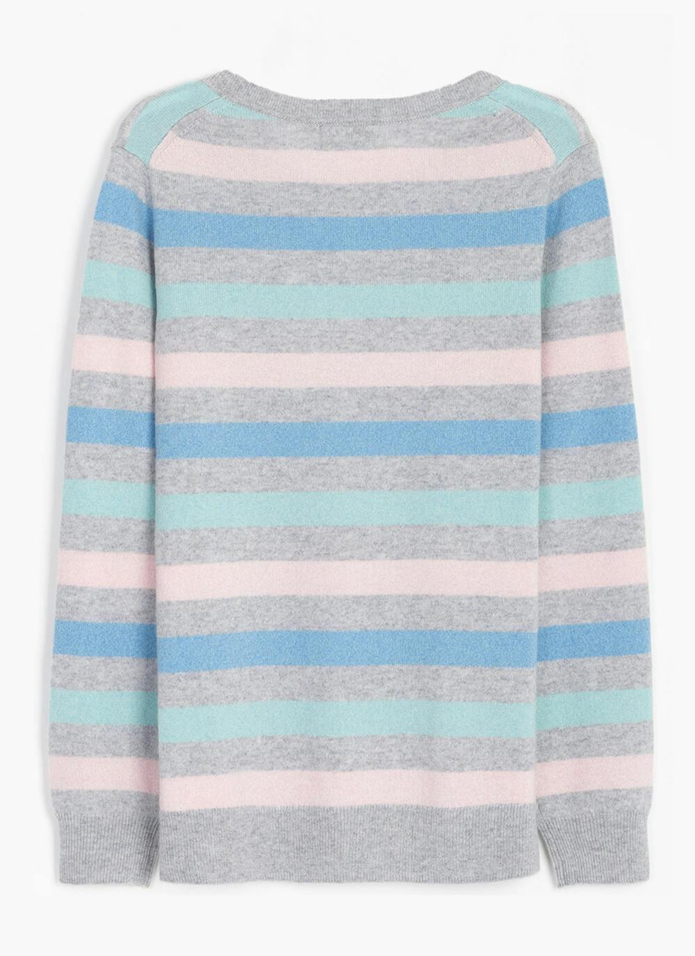  Cashmere Stripe Jumper