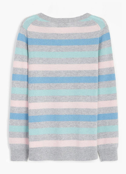  Cashmere Stripe Jumper