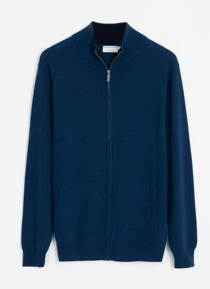  Cashmere Zip Through Jumper