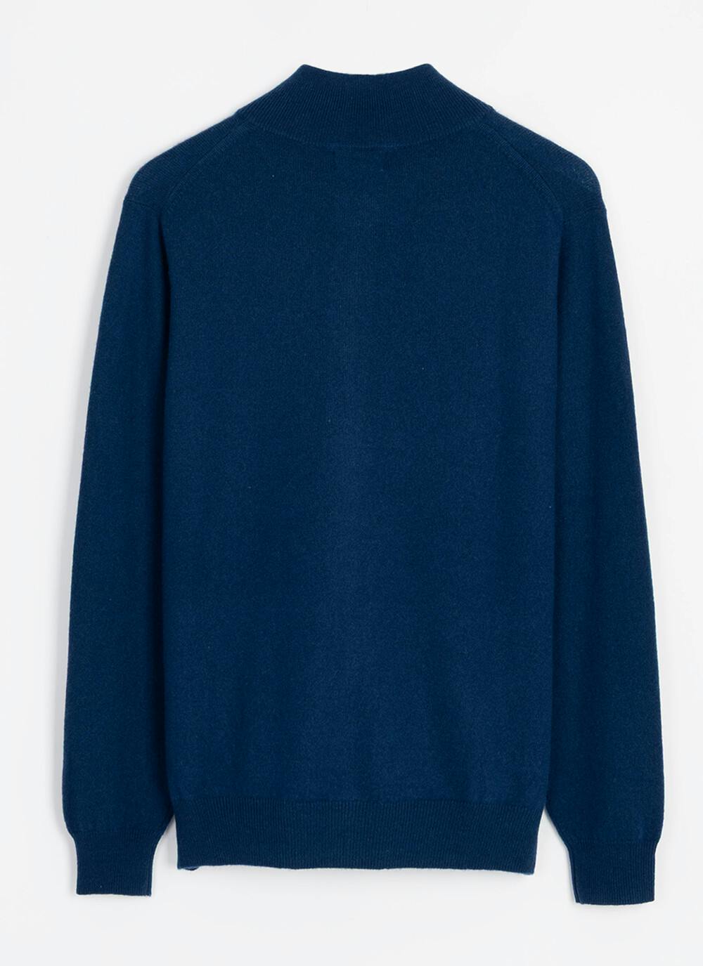  Cashmere Zip Through Jumper