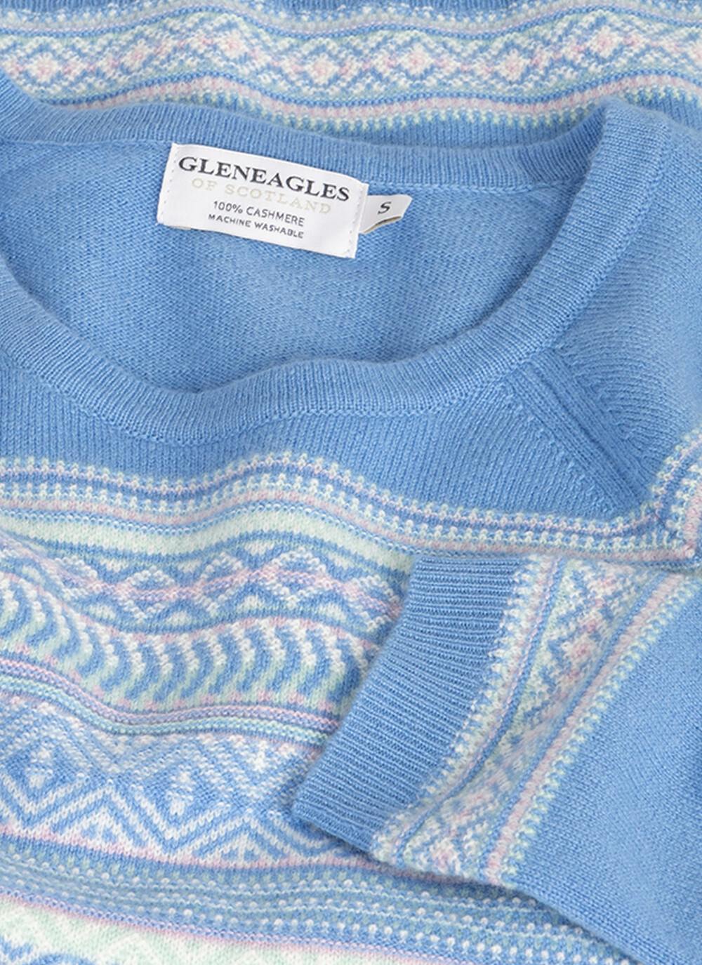  Cashmere Fairisle Yoke Jumper