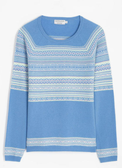  Cashmere Fairisle Yoke Jumper
