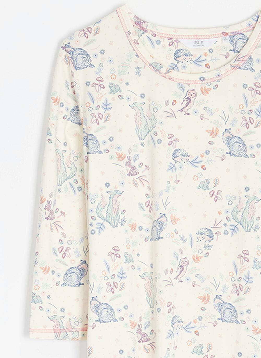  Soft Touch Thermal Printed Nightdress