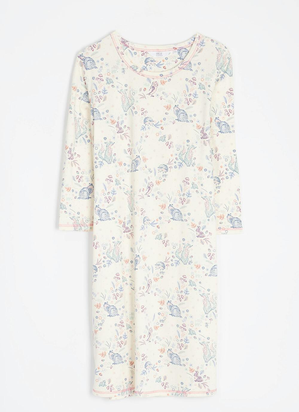  Soft Touch Thermal Printed Nightdress