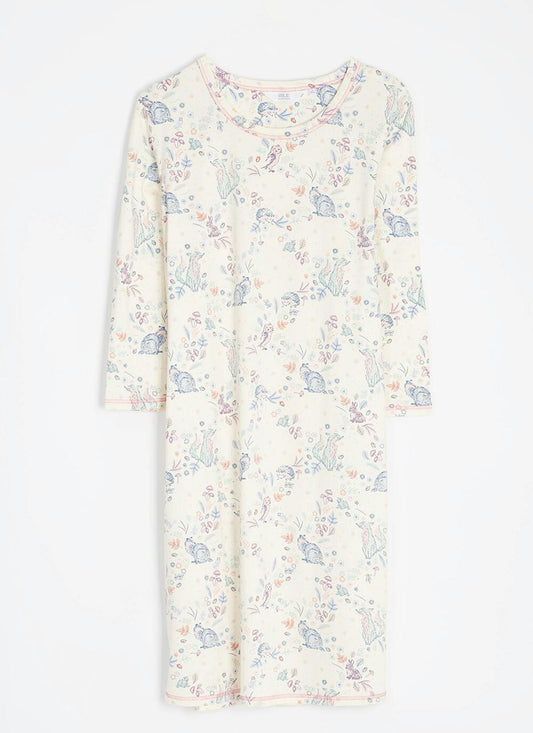  Soft Touch Thermal Printed Nightdress