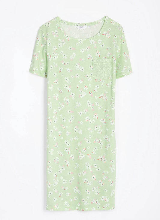  Pure Cotton Printed Nightdress