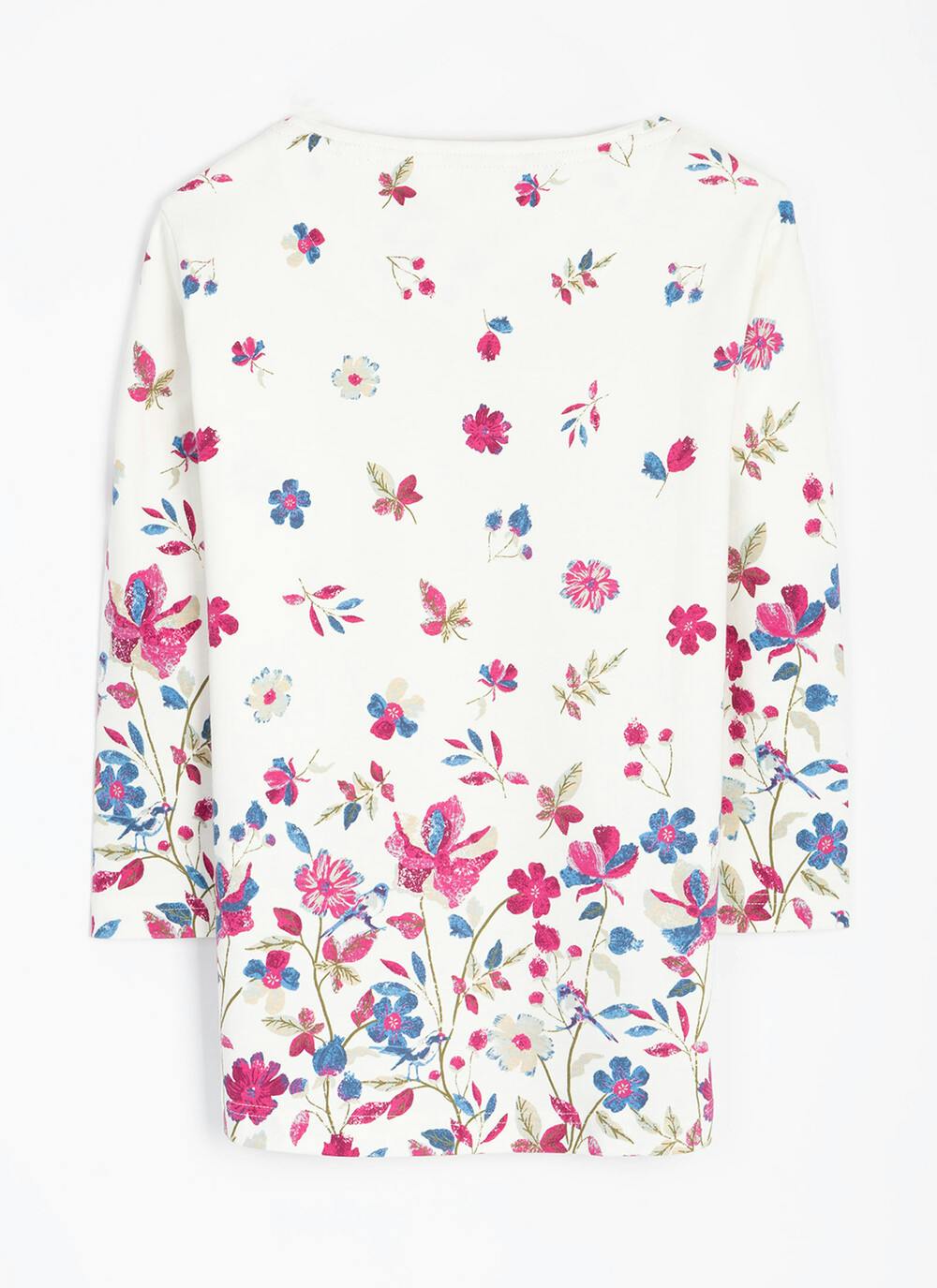  Pure Cotton Border Print Top