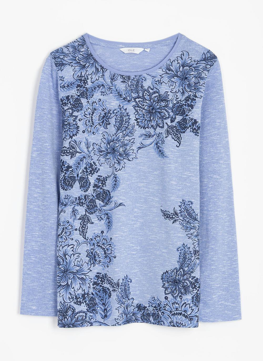  Embellished Jersey Top