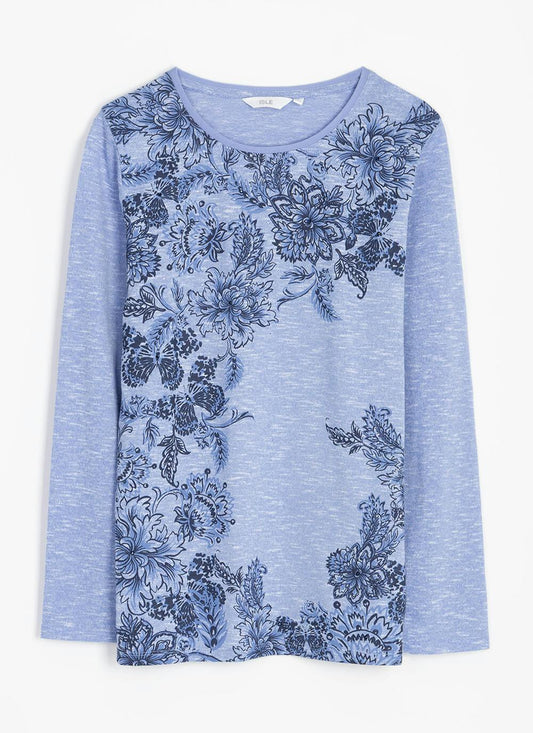  Embellished Jersey Top