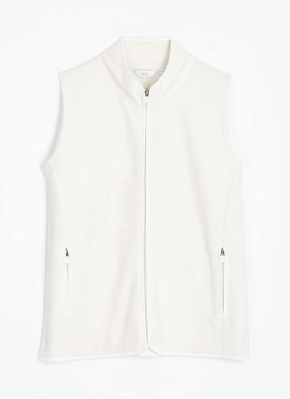  Fleece Funnel Neck Gilet