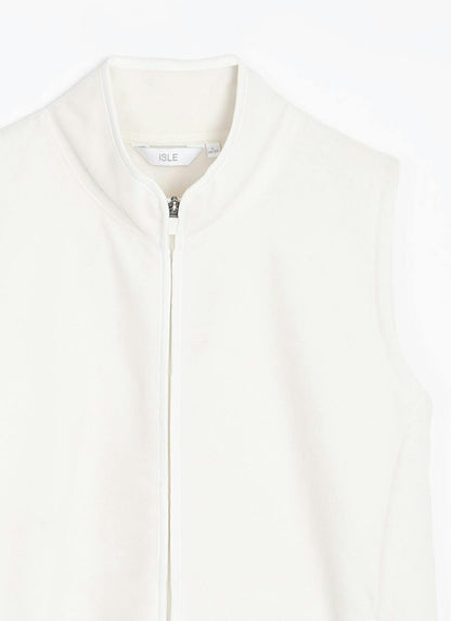  Fleece Funnel Neck Gilet