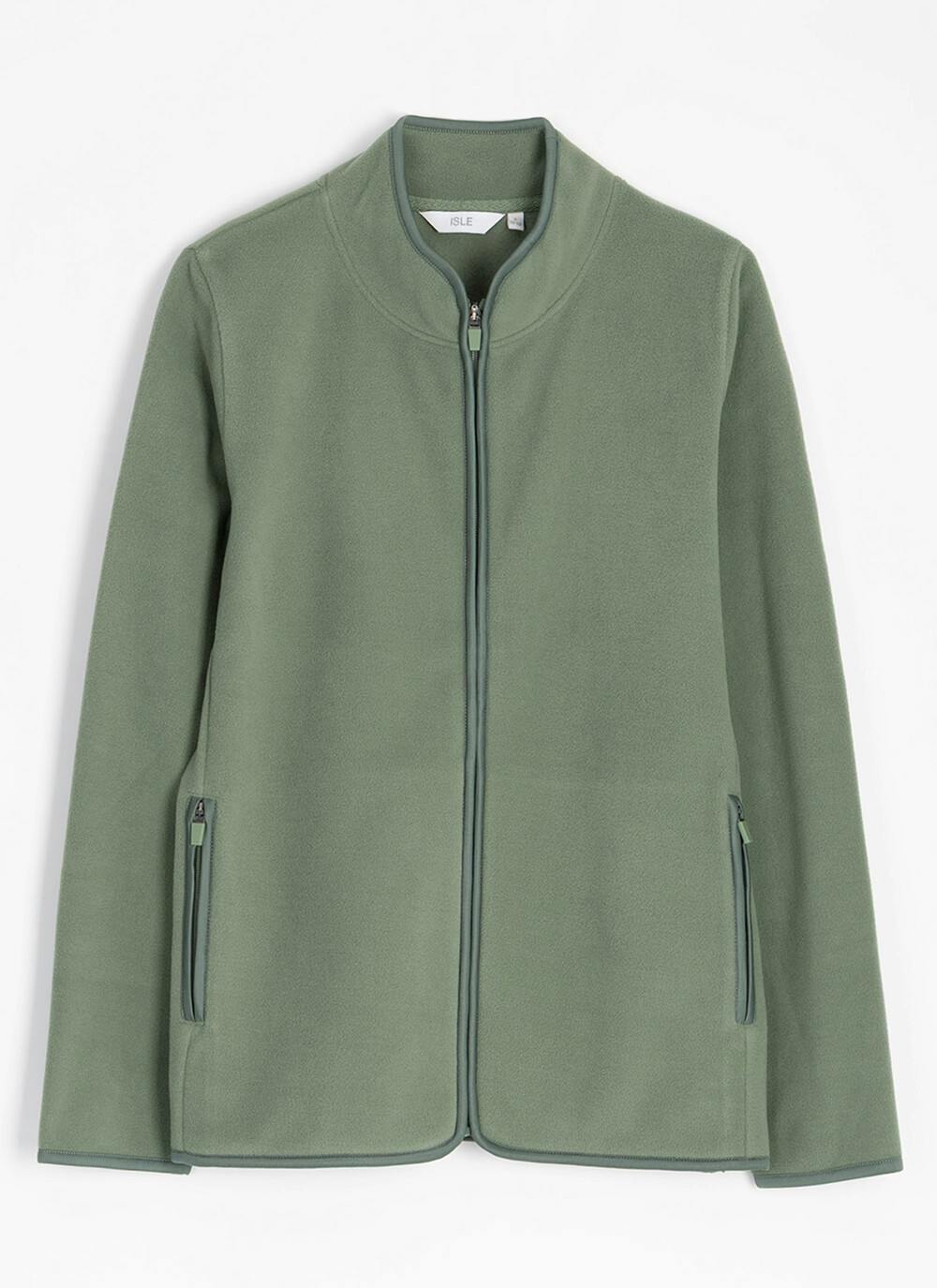  Fleece Funnel Neck Jacket