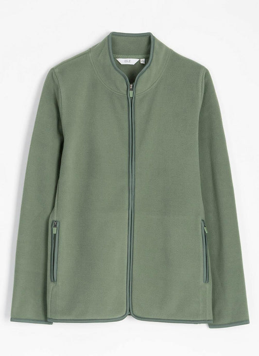  Fleece Funnel Neck Jacket