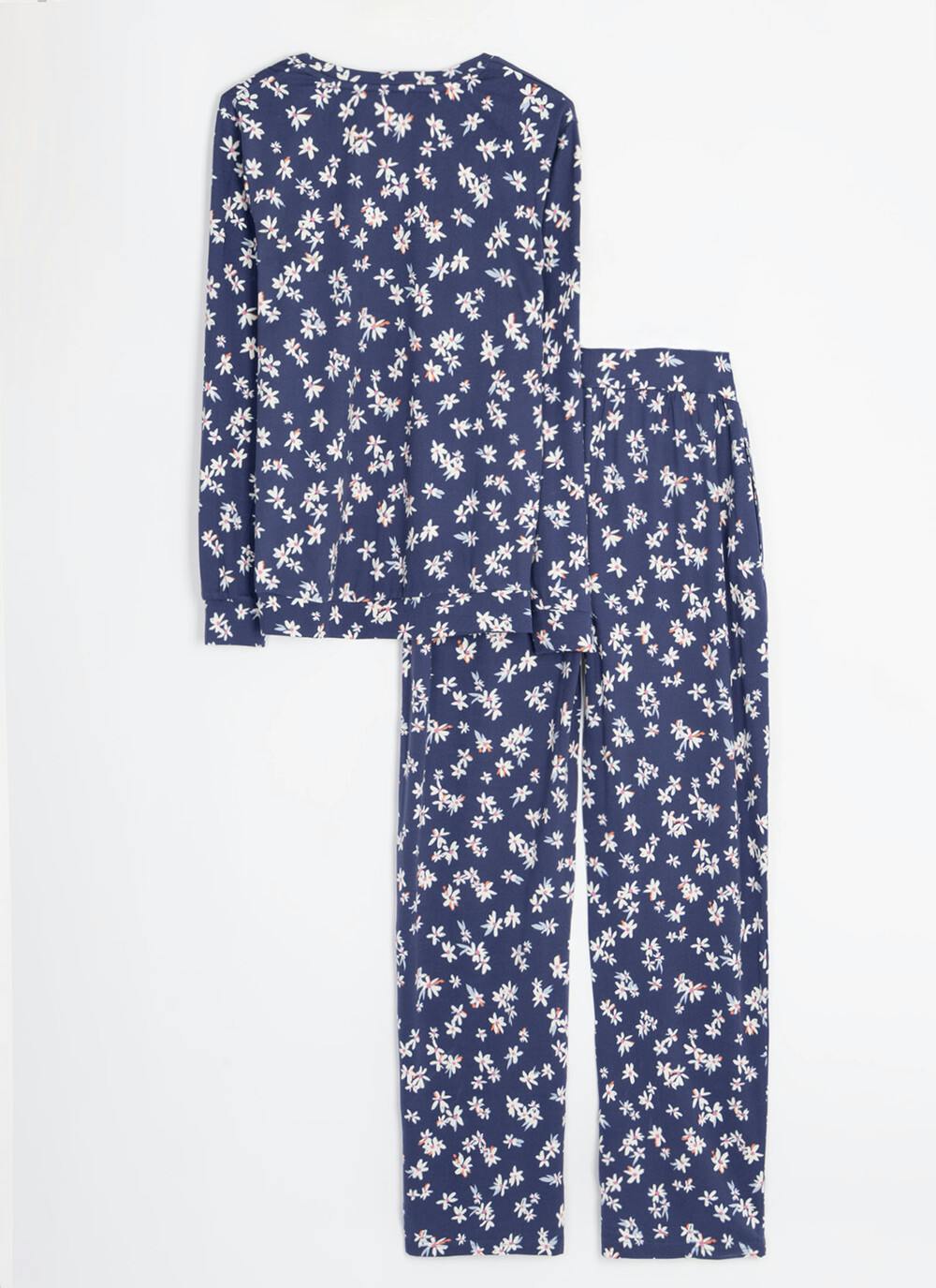  Soft Touch Thermal Printed Pyjama Set
