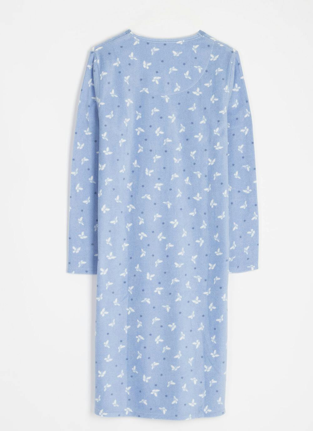  Cosy Fleece Printed Nightdress