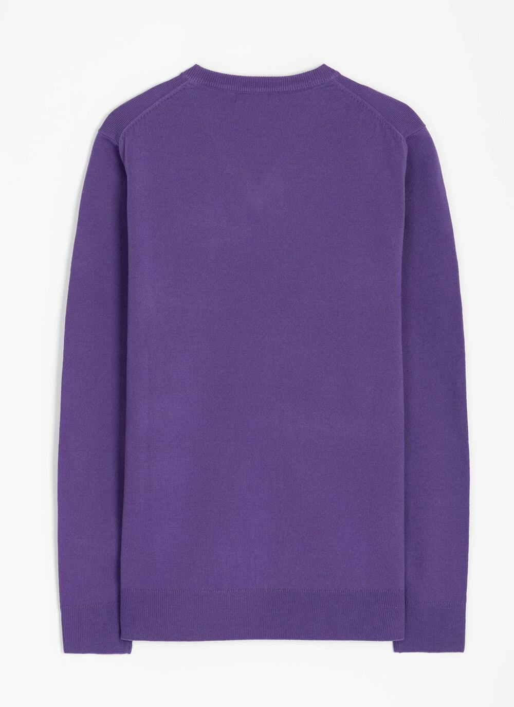  Fine Knit V Neck Jumper