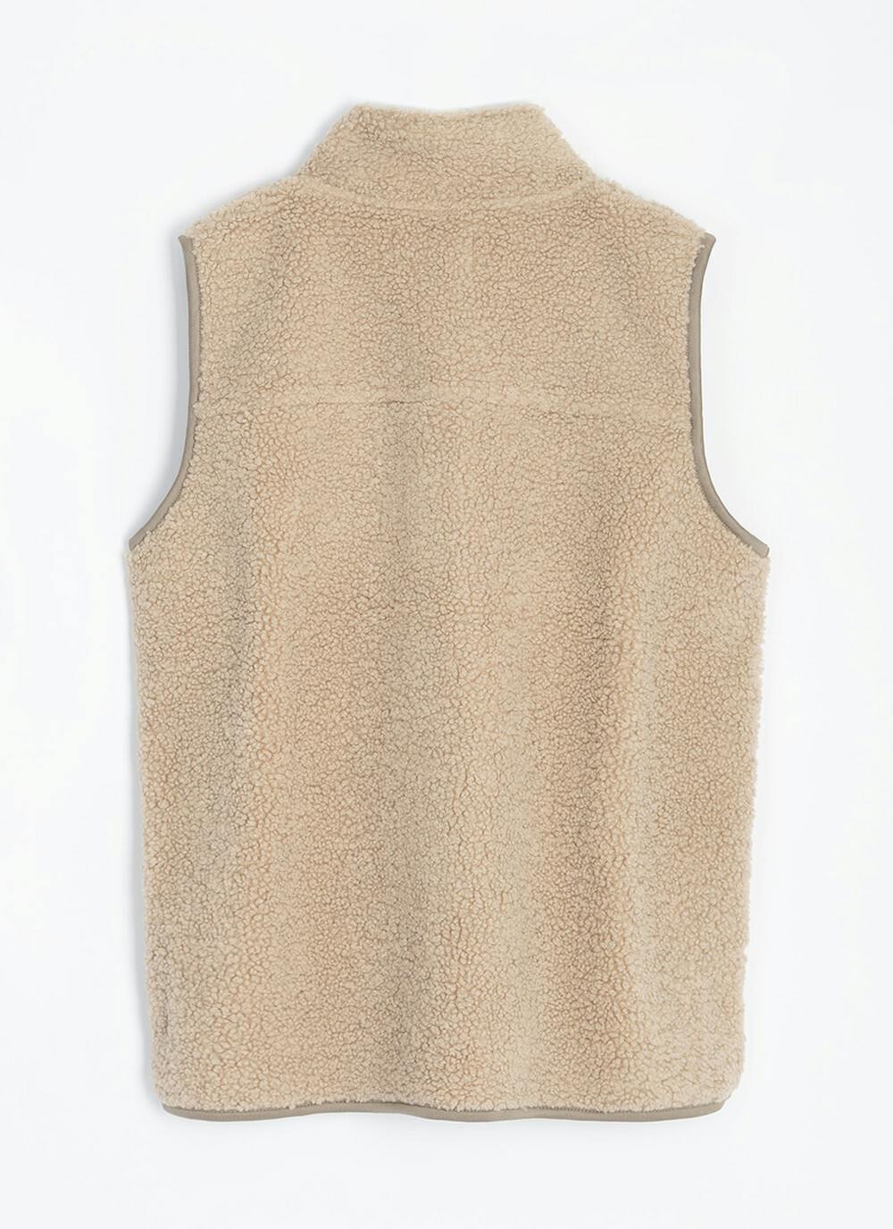  Borg Funnel Neck Gilet