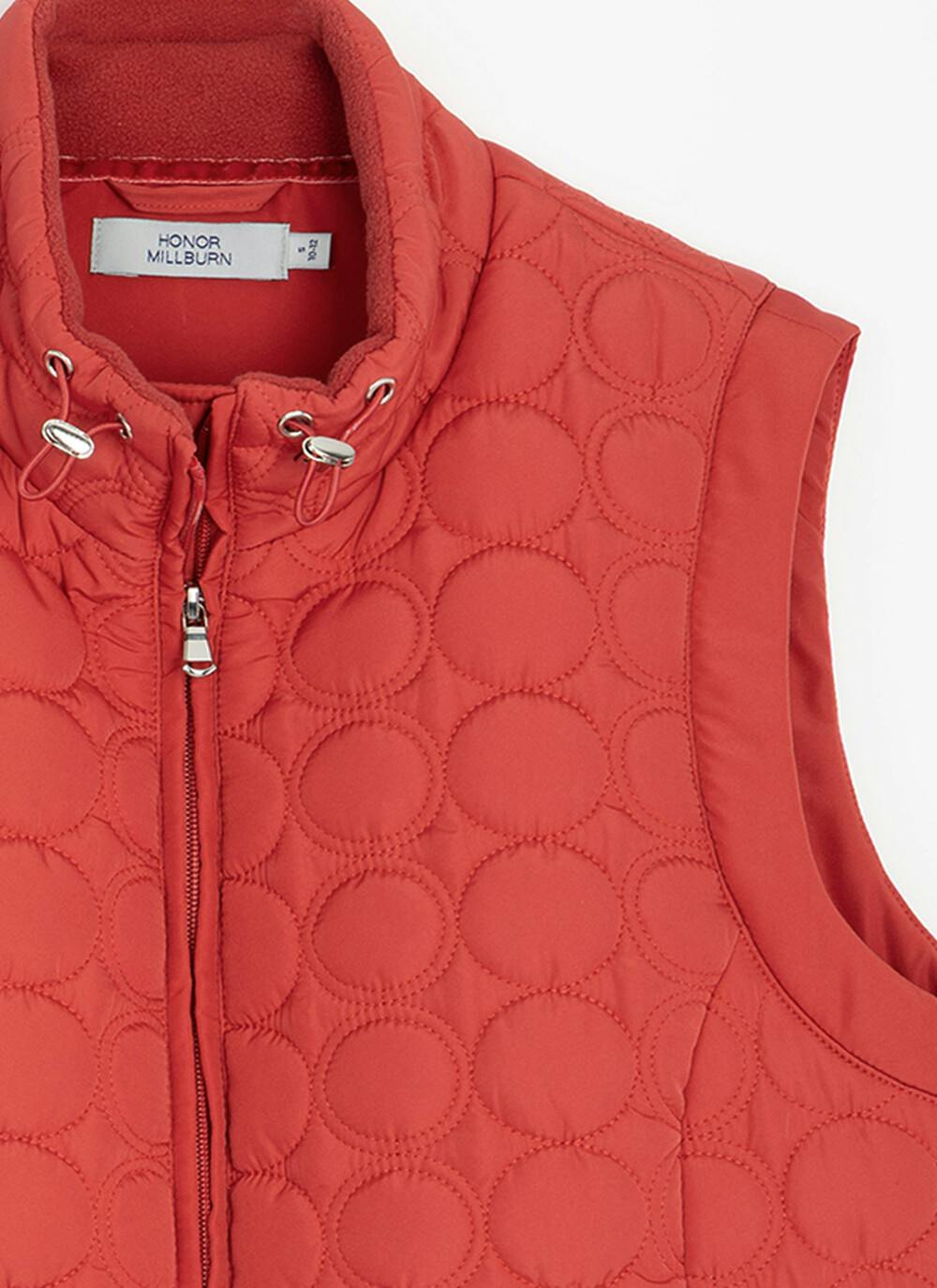  Fleece Lined Quilted Gilet