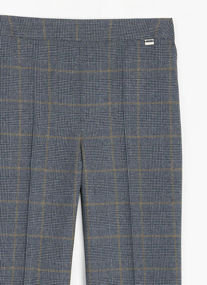  Comfort Fit Woven Check Trousers