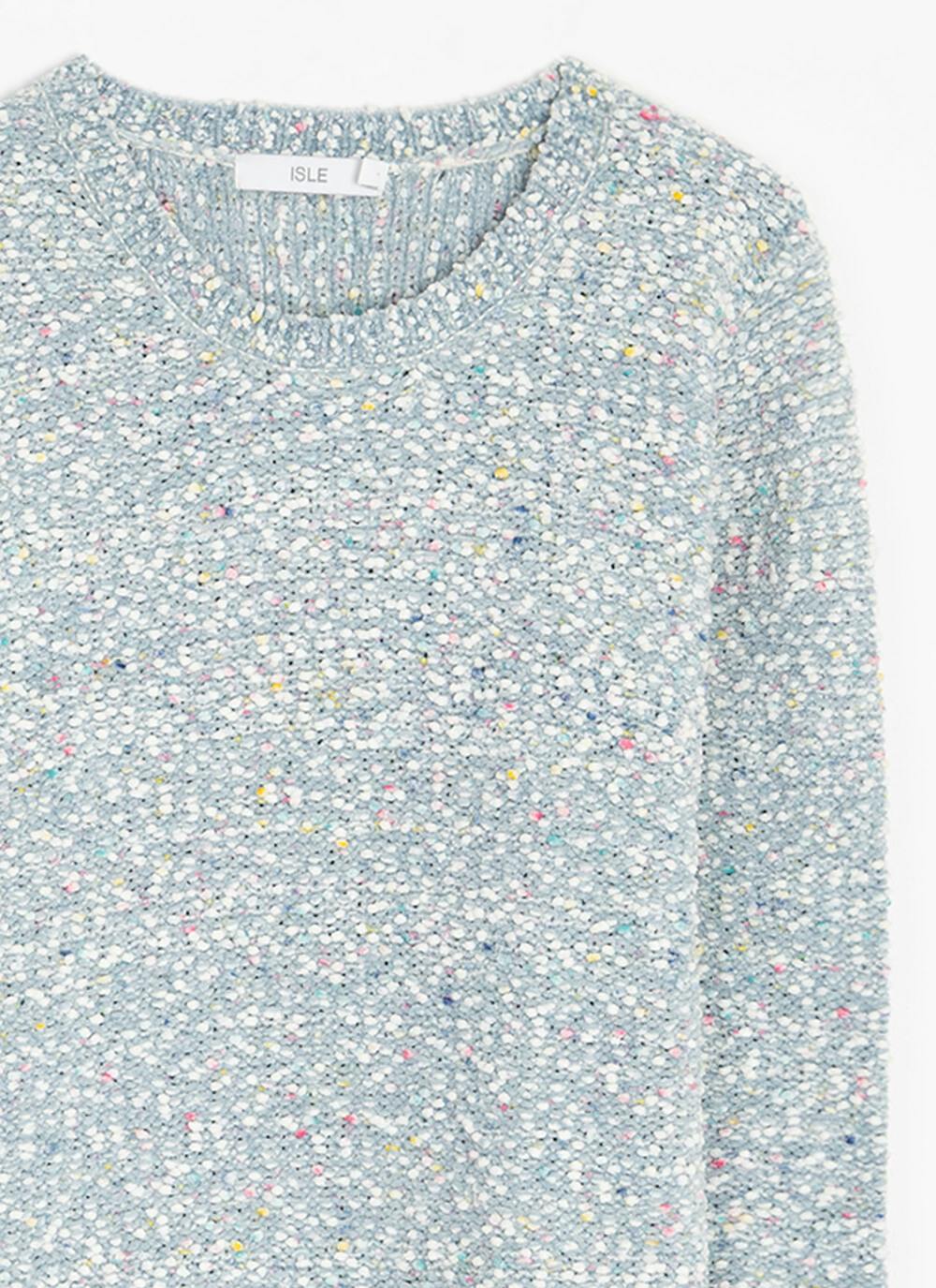  Chenille Textured Crew Neck Jumper