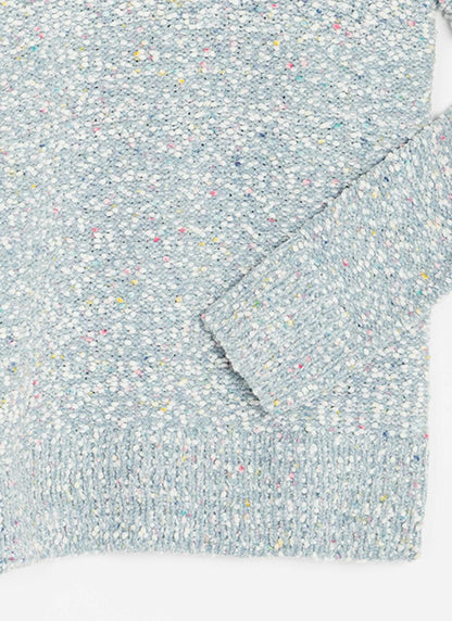  Chenille Textured Crew Neck Jumper