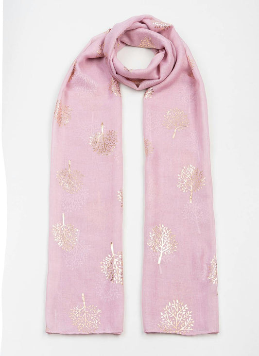  Lightweight Foil Mulberry Tree Scarf