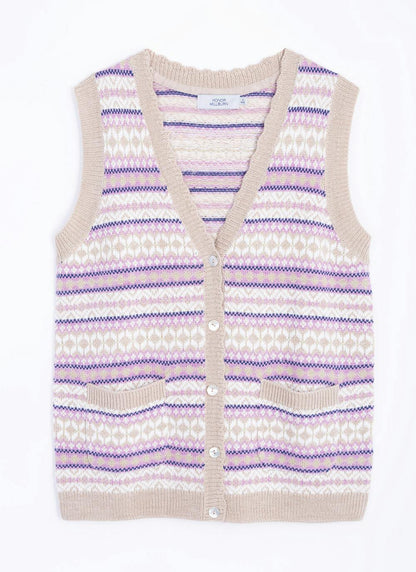  Fairisle Waistcoat