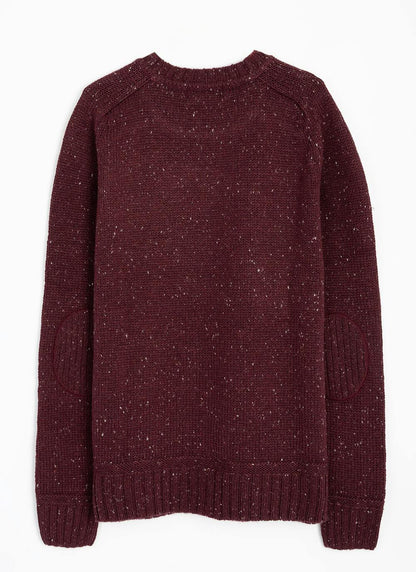  Textured Nep With Wool Crew Neck Jumper