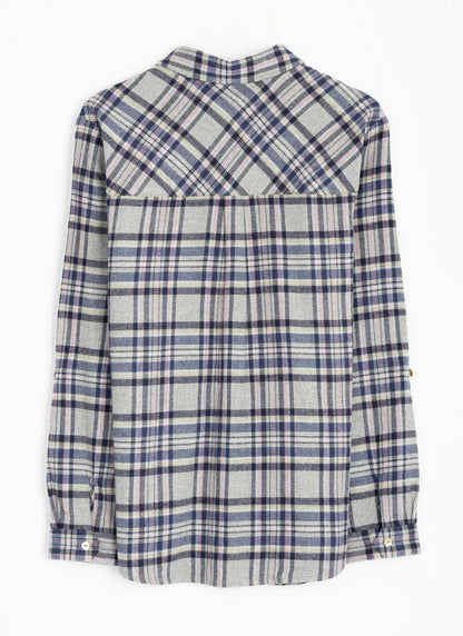  Pure Cotton Check Blouse