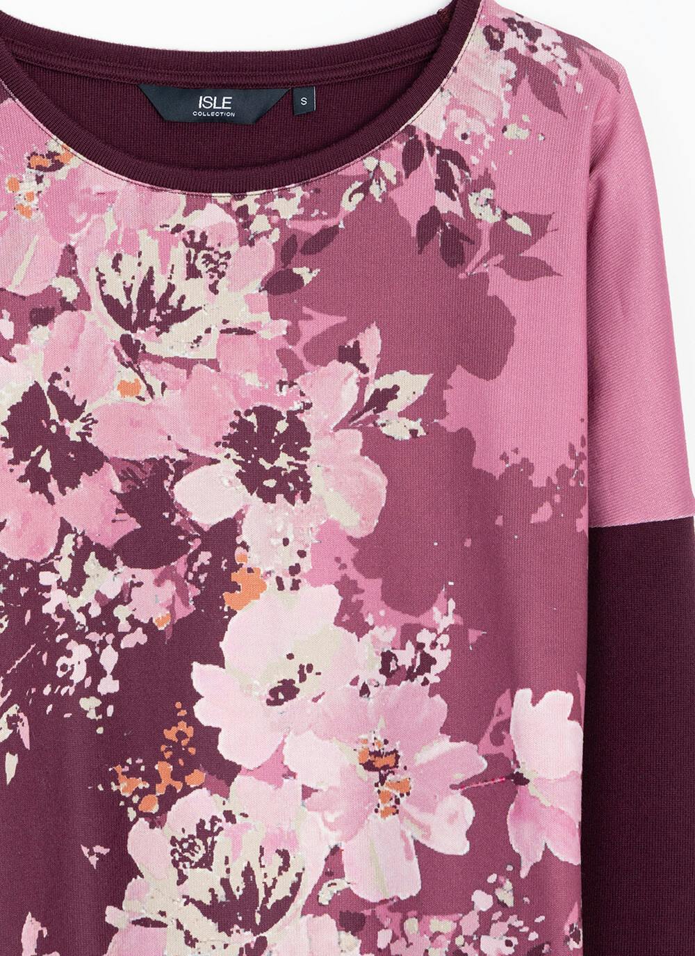  Floral Placement Print Top