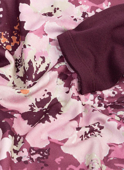  Floral Placement Print Top