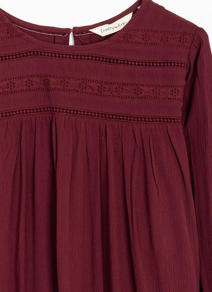  Crochet Panelled Top
