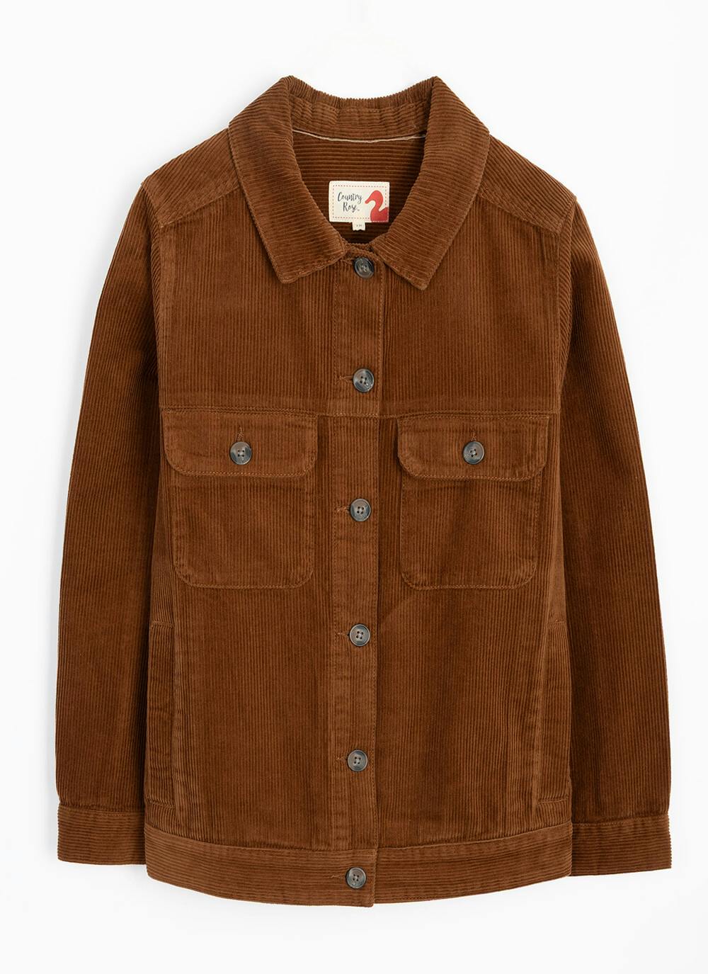  Pure Cotton Cord Relaxed Jacket