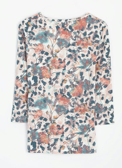  Soft Touch Jersey Print Top