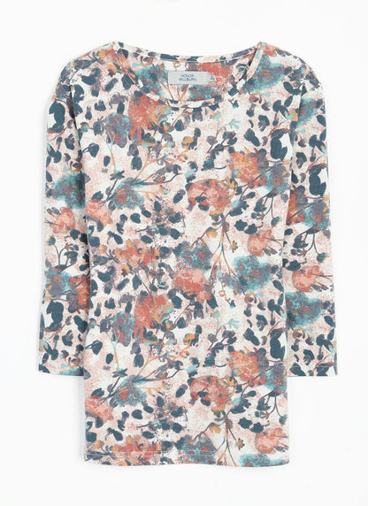  Soft Touch Jersey Print Top
