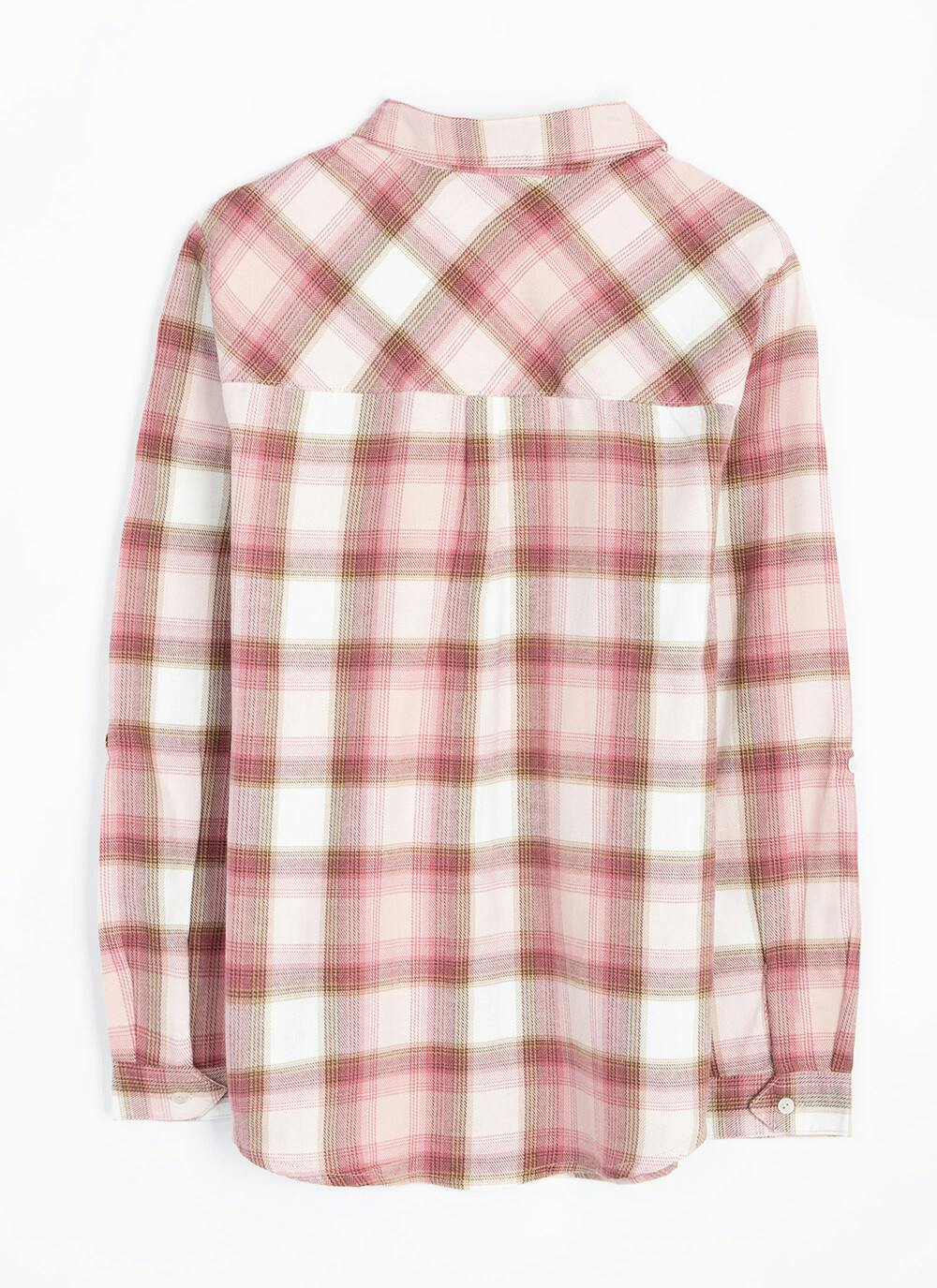 Pure Cotton Brushed Checked Shirt