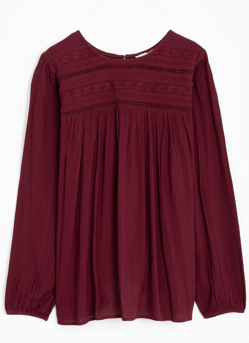  Crochet Panelled Top