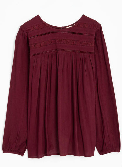  Crochet Panelled Top
