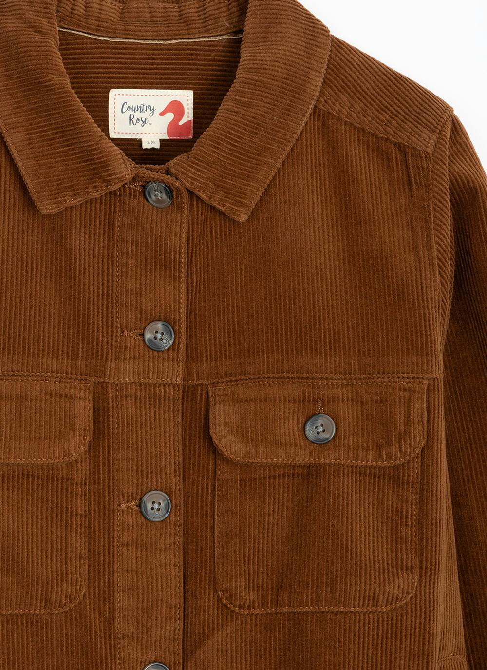  Pure Cotton Cord Relaxed Jacket