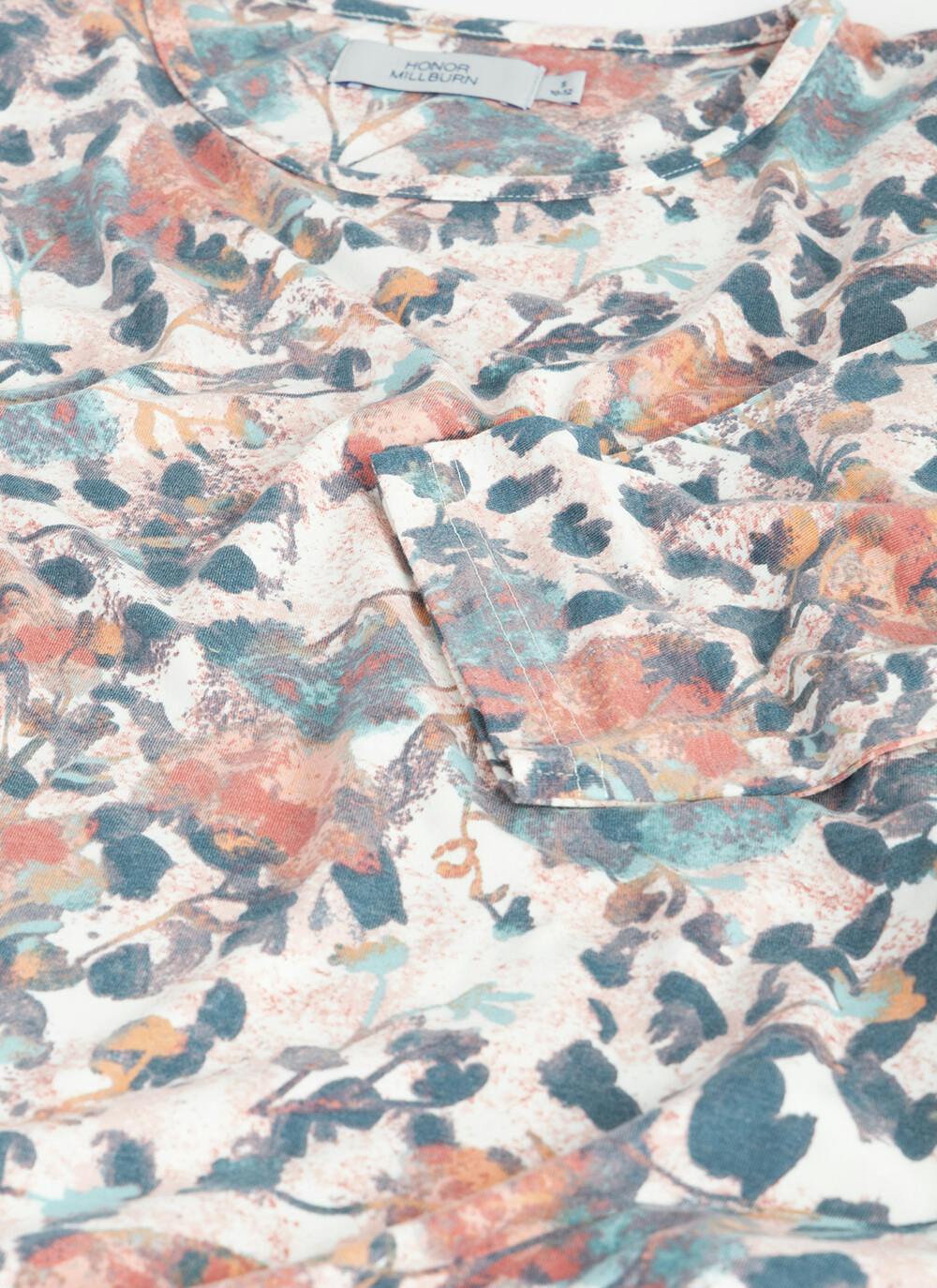  Soft Touch Jersey Print Top