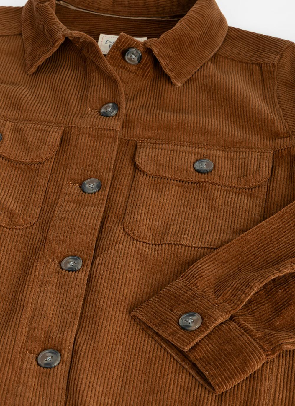  Pure Cotton Cord Relaxed Jacket