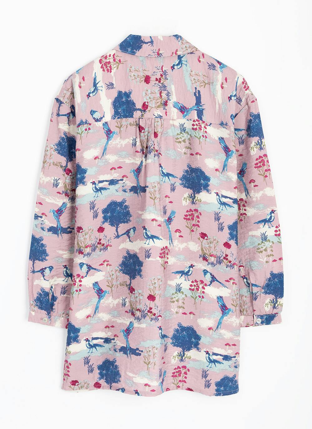  Printed Collared Shirt