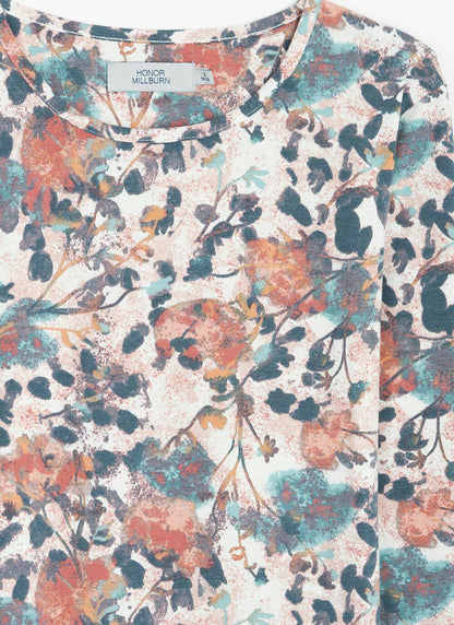  Soft Touch Jersey Print Top