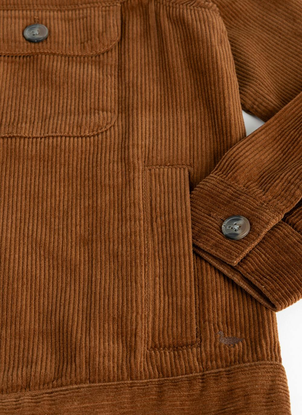  Pure Cotton Cord Relaxed Jacket